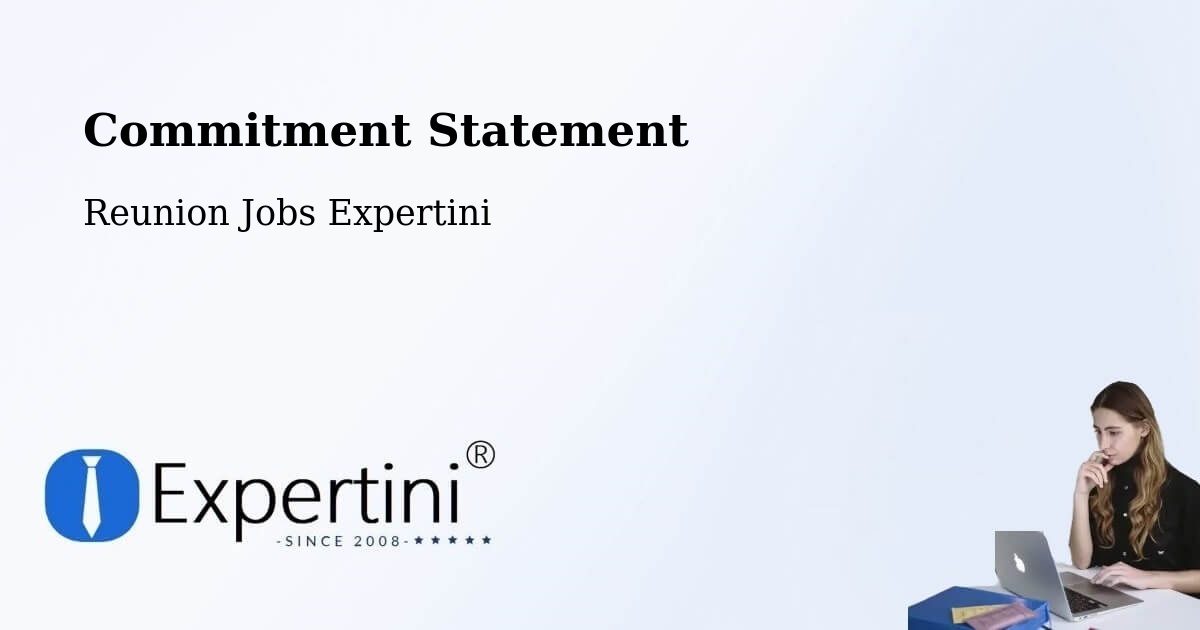 Corporate Commitment – La Cafrine - Reunion Jobs Expertini